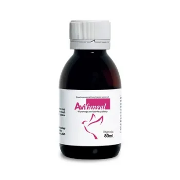 AVIMEDICA Avifungal 80ml Wspomaga zwalczanie grzybic u ptaków egzotycznych